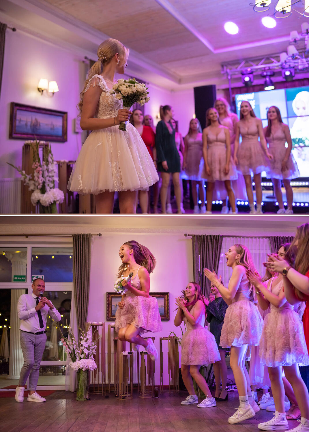 Vestuvių šventės fotografavimas, atsitiktiniai momentai